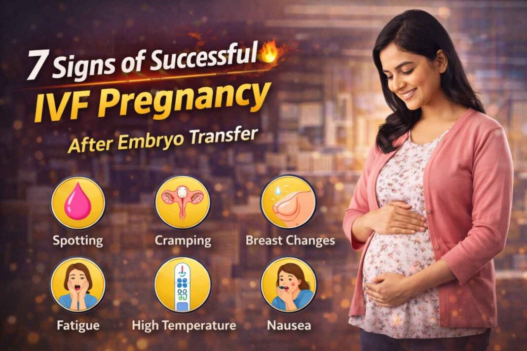 7 Signs of Successful IVF Pregnancy After Embryo Transfer