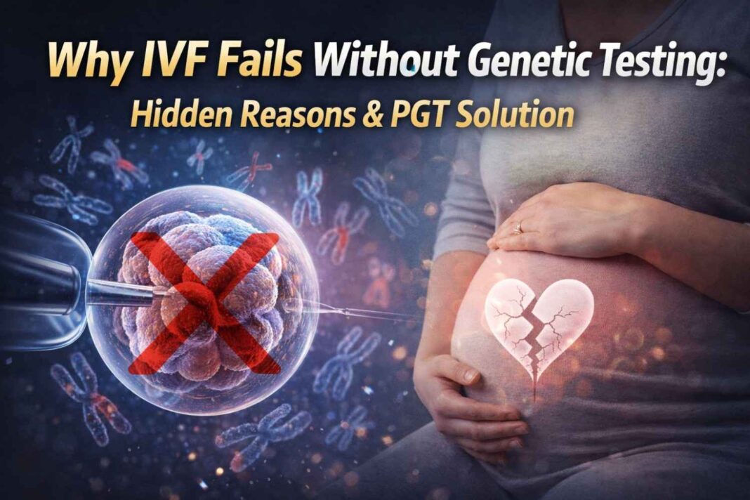 Why IVF Fails Without Genetic Testing: Hidden Reasons & PGT Solution